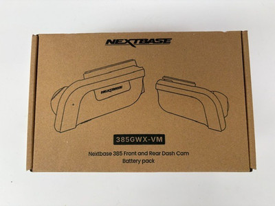 Next Base Dashcam vorne & hinten Bundle 385GWX - inkl. 64GD microSD, Akkupack