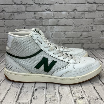 SAMPLE New Balance 440 High White/Green Size 9 Skate Skateboard Shoes Numeric