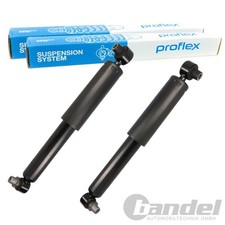 2x PROFLEX GAS-STOßDÄMPFER HINTEN passend für RENAULT MEGANE SCÉNIC