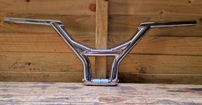 Hoffman Love Bars BMX Lenker, Chrom. 90er Jahre Mittelschule BMX.