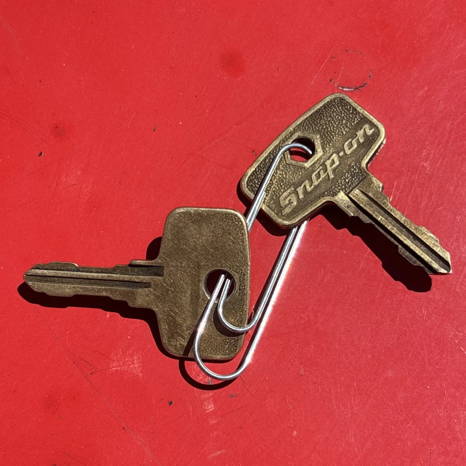 Caja de herramientas lateral colgante a presión armario armario 7 cajones rojo KR-292A 1995 EE. UU. Foto 3 de 4