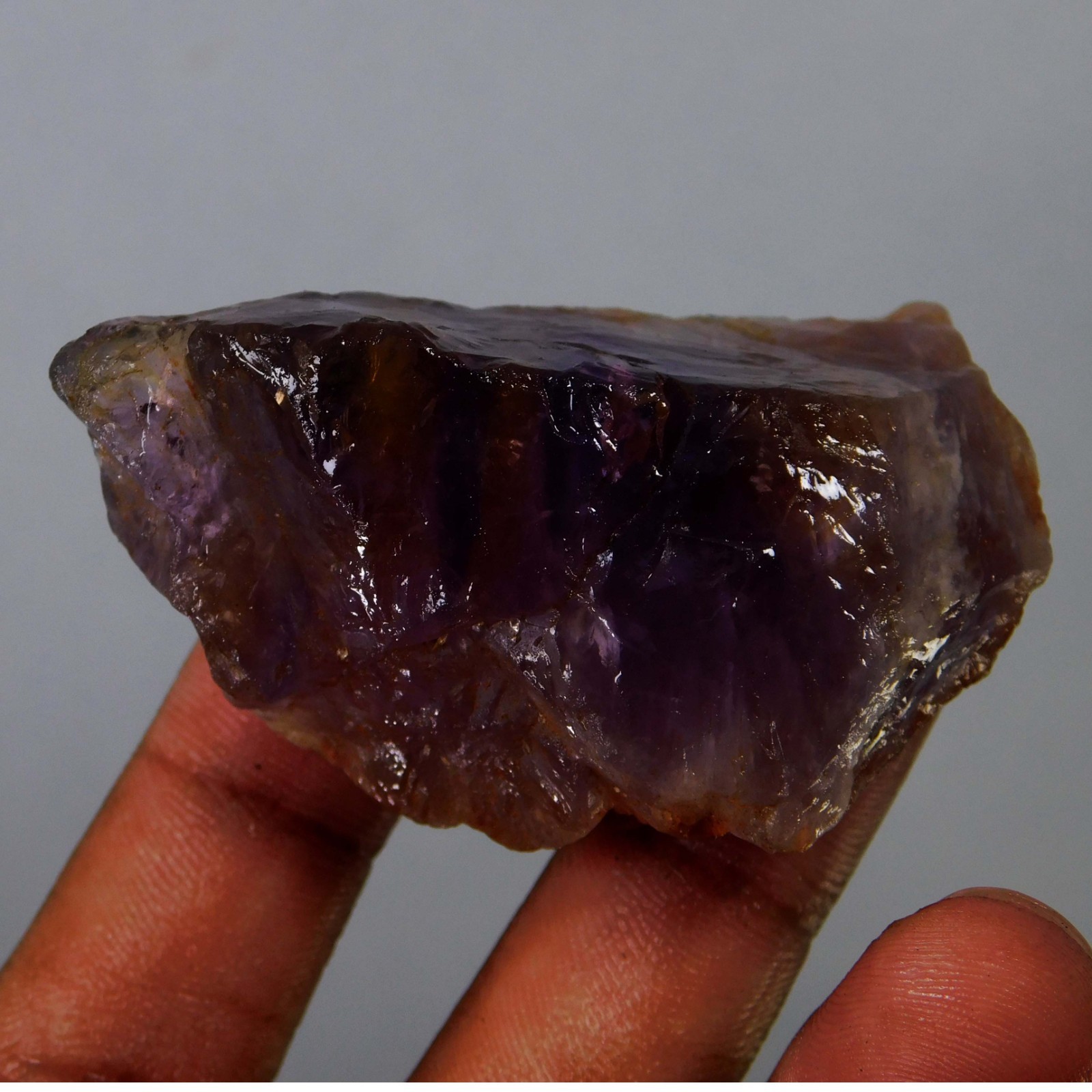 Natural Bi-Color 299 Ct Ametrine Specimen Facet Rough Certified ...