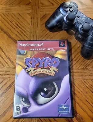 Spyro: Enter the Dragonfly (Sony PlayStation 2, 2002) CIB