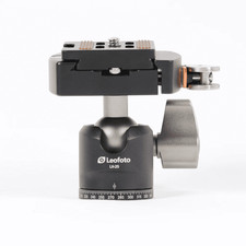 Leofoto LH-25LR Mini Ball Head w/ LR-50 Lever-Release Clamp, Arca, Black, LH