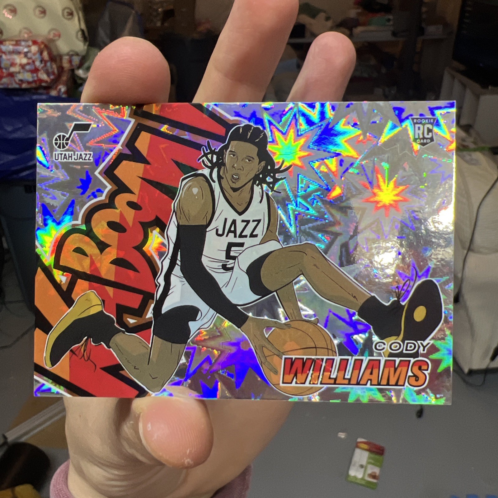 2024-25 Panini Revolution Basketball Cody Williams Kaboom 