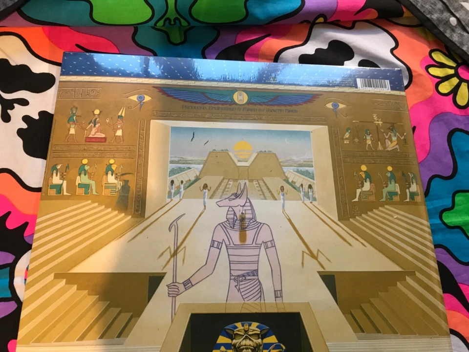 Iron Maiden 👹 Powerslave 👹 40th Anniversary Special Zoetrope Edition Vinyl - Bild 4 von 4