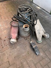 Flygt eine starke Schmutzwasserpumpe, Baustellenpumpe aus Schweden-Hannover