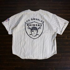 LA Raiders Vintage 90s Football Jersey T-Shirt Men's NFL NWA Los Angeles