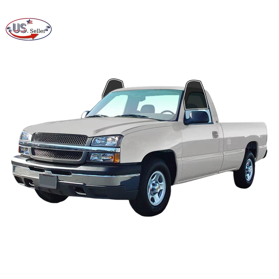 Kit de película de tinte de ventana de 2 capas precortada para Chevy Silverado 1500 1999-2006 cabina estándar Foto 2 de 4