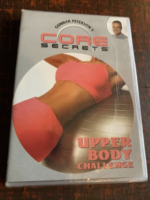 NEW SEALED GUNNAR PETERSON'S CORE SECRETS UPPER BODY CHALLENGE WORKOUT DVD