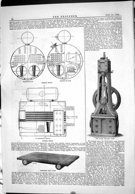 #ad Old Engineering 1883 Clyde Ballast Pump Hermann Kiln Floor Hodge Boil Victorian GBP 27.00