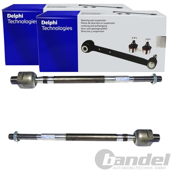 2X Delphi Axialgelenke Spurstangen Passend FüR Mazda 626 Links+Rechts-image