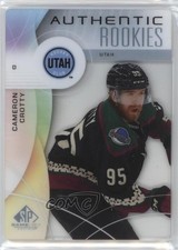 2024 Upper Deck SP Game Used Authentic Rookies Crystal /25 Cameron Crotty 1s9c
