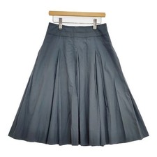 Womens Margaret Howell MARGARET HOWELL 578 1232007 SILK COTTON POPLIN SKIRT Regu