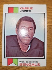 1973 Vintage Topps # 467 Charlie Joiner HOF Bengals EX-NM FAST FREE SHIPPING INC