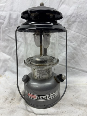 #ad Vintage Coleman Dual Fuel Lantern 290 411T 2002 $39.99