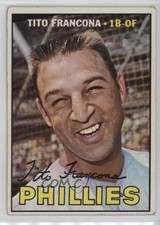 1967 Topps Tito Francona #443 14tz