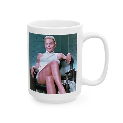 Basic Instinct Sharon Stone Ceramic Mug, (11oz, 15oz)