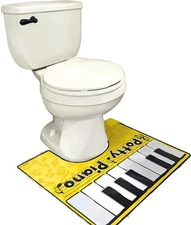 POTTY PIANO - Hilarious Bathroom Toilet GaG - With Song Book (DAMAGE BOX)