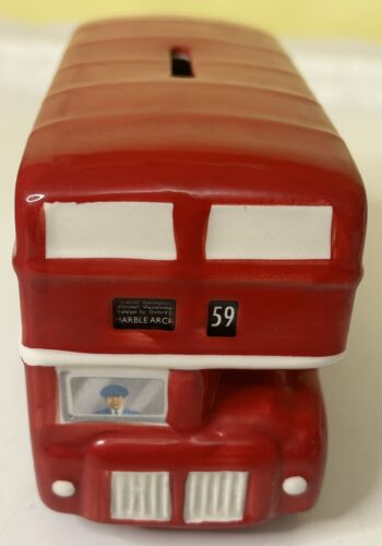 Keramik Marks & Spencer rot London Bus Spardose 125th Anniversary 2009 - Bild 7 von 7