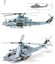 Academy 1/35 Scale USMC AH-1Z Viper 'Shark Mouth' Plastic Model Kit - #12127