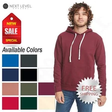 Next Level Apparel Unisex Santa Cruz Pullover Hooded Sweatshirt 9303