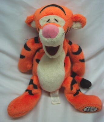 Walt Disney World Winnie the Pooh TIGGER 10'' Bean Bag STUFFED ANIMAL Toy