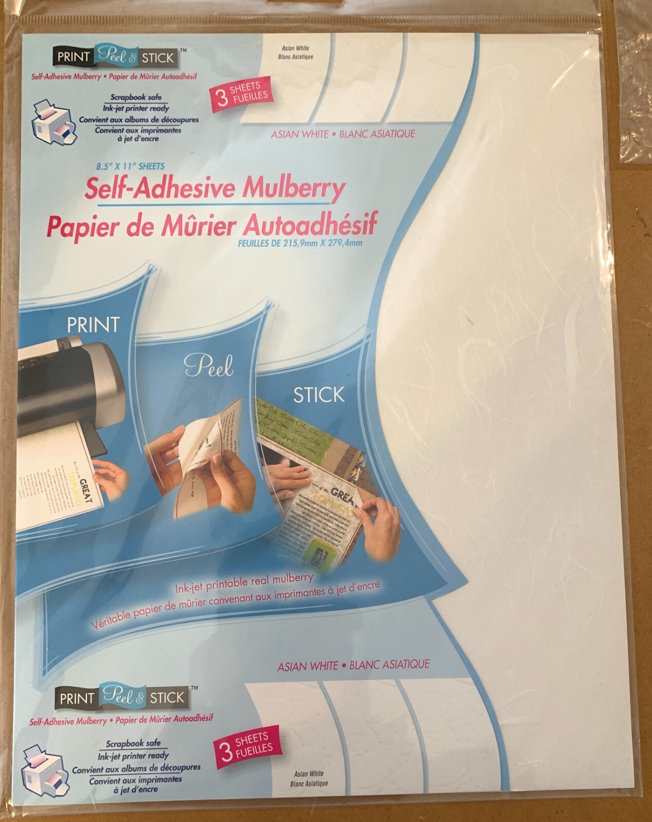 20 Mrs. Grossman's Page Protectors,3 Pg Mulberry Paper,42 Xmas Stickers,Alphabet