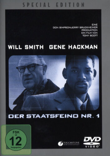 Der Staatsfeind Nr. 1 - Will Smith - Gene Hackman - DVD - Neu & OVP - Afbeelding 1 van 1