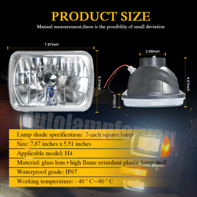 Fit Ford F150 F250 F350 1978-1986 7x6