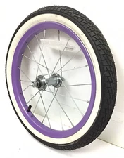 16" Bicycle Front Purple Wheel with 1.95"" Tire Mini-BMX Kids Bike #J23