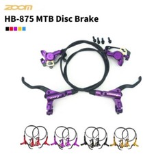 ZOOM HB-875 Hydraulic Disc BrakeXC Bike MTB Front Rear Set Purple For SHIMANO