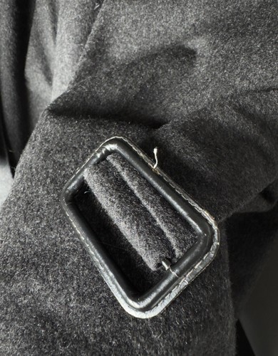 Franck Namani Cashmere Coat Long Belted Men's 50 - Picture 9 of 13