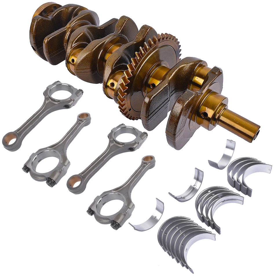 Virabrequim 2AZFE + haste Con + rolamento para Toyota Matrix Camry RAV4 Scion tC xB 2.4L - Imagem 4 de 4