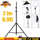 210cm Stativ Tripod Verstellbar Halter für Handy iPhone Kamera Dreibeinstativ De