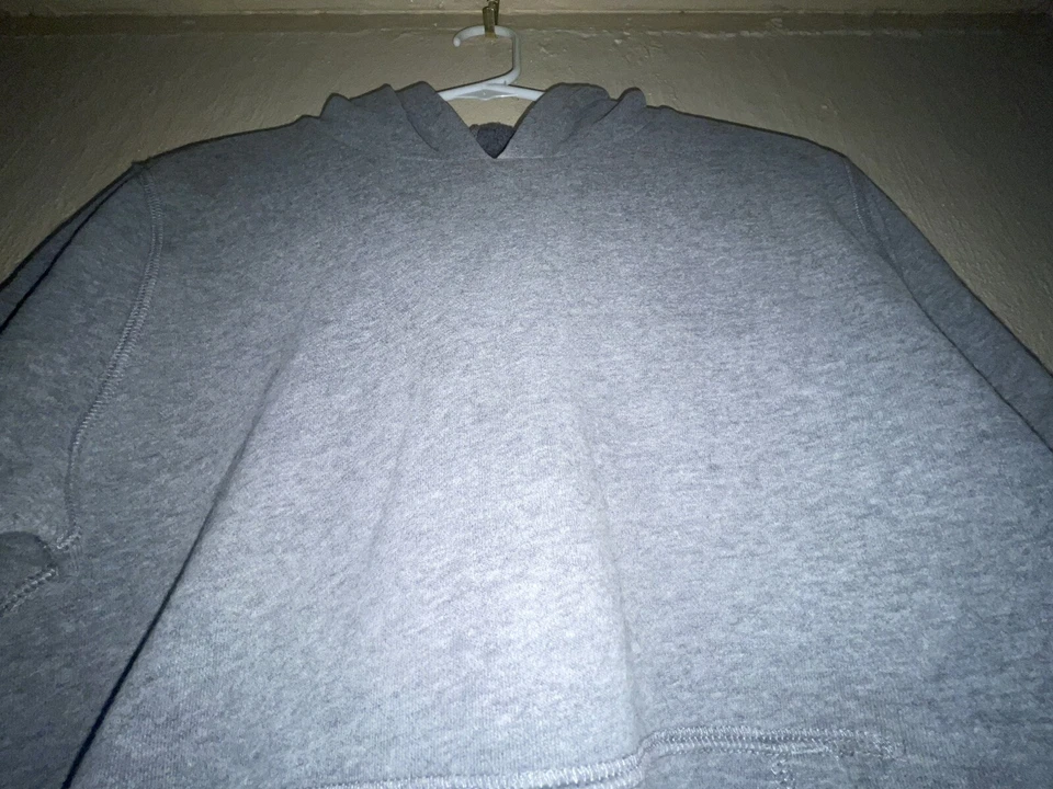 Sudadera con capucha polar ultra suave Tek Gear para jóvenes niños talla L gris husky Foto 2 de 4
