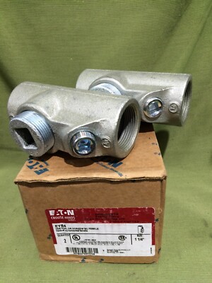 New Eaton Crouse Hinds Female Explosion Proof Conduit Sealing Fittings EYS4