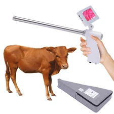 Visual Insemination Gun Cattle Cows for Livestock Artificial Insemination Kit HD