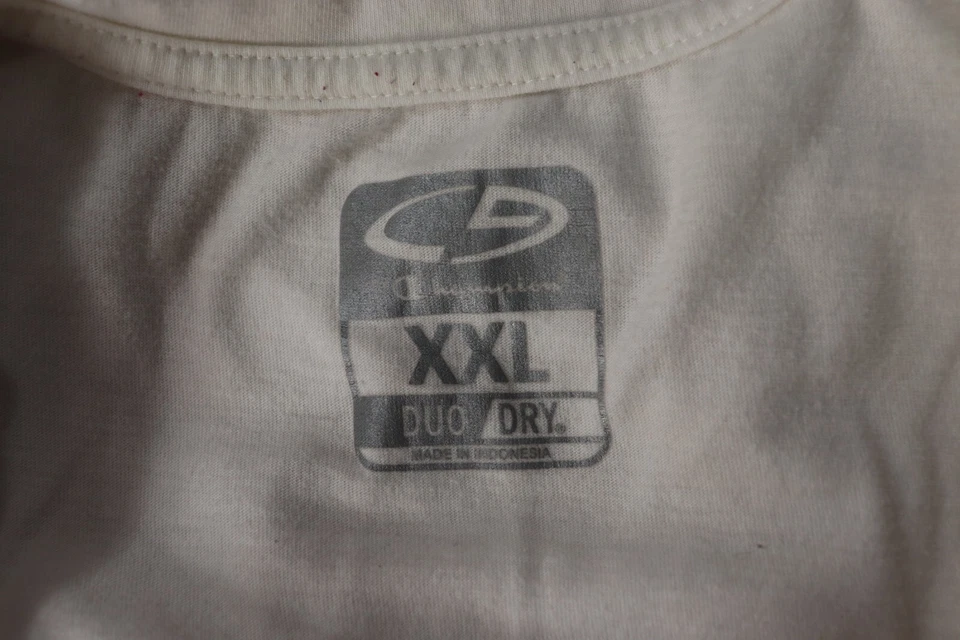 C9 Champion Duo Dry Adult White Sleeveless Tank Top Size 2X - Image 3 of 3