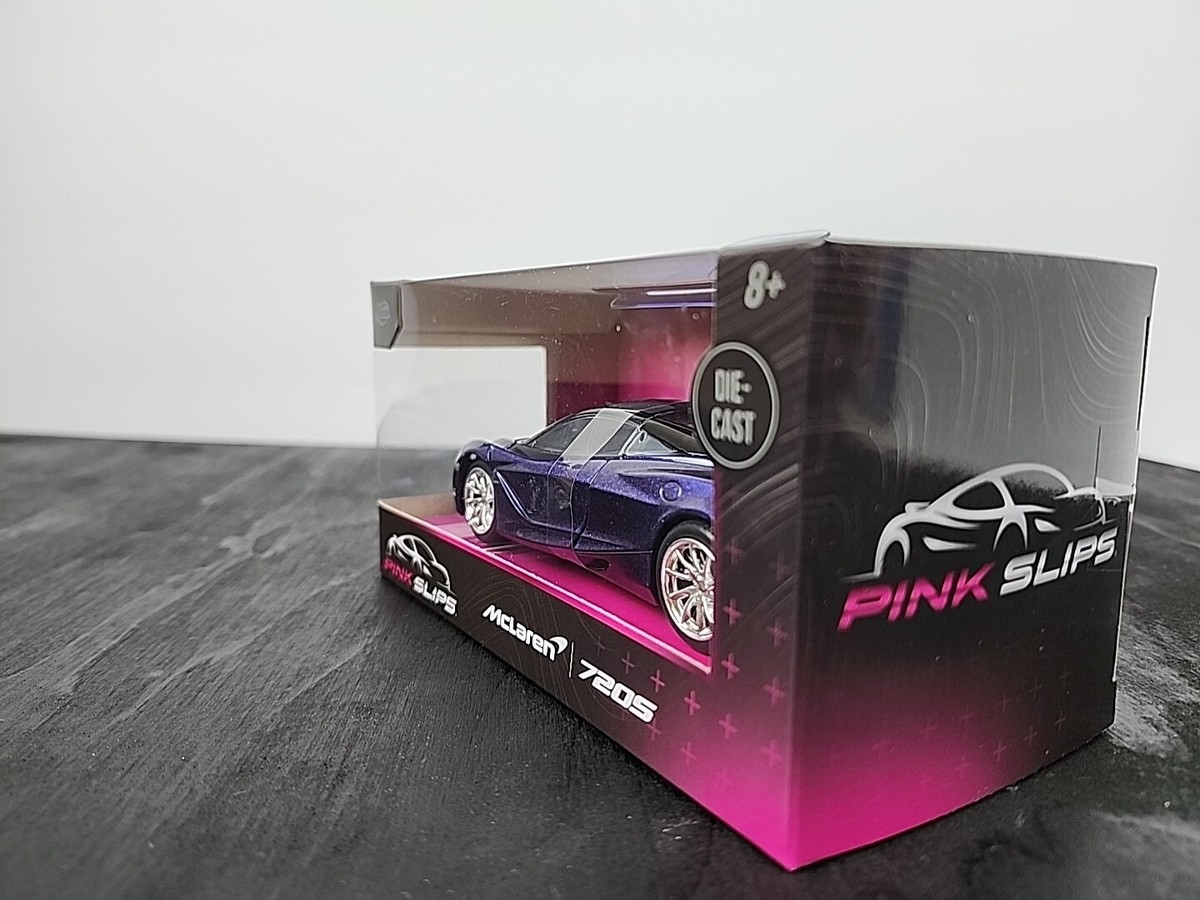 Jada Pink Slips McLaren 720S New 2023 Metallic Blue Diecast 1:32