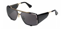 Authentic DITA Souliner-Two DTS136-64-03 Matte Black w/Gold Gray Lens Sunglasses