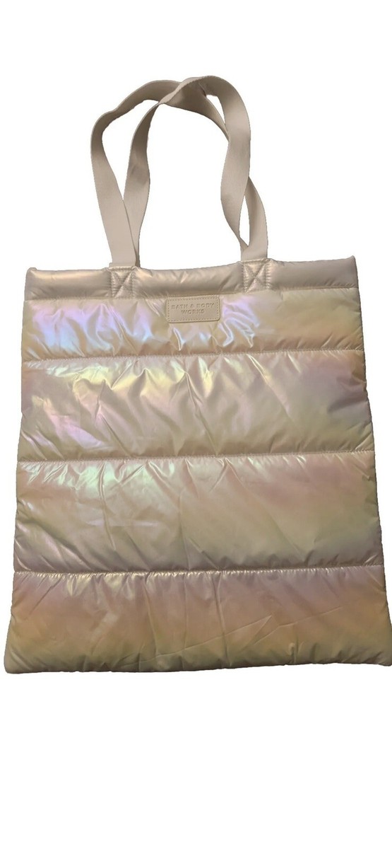 BATH & BODY WORKS Tote Bag 7 Piece Gift Set Pure Wonder Black