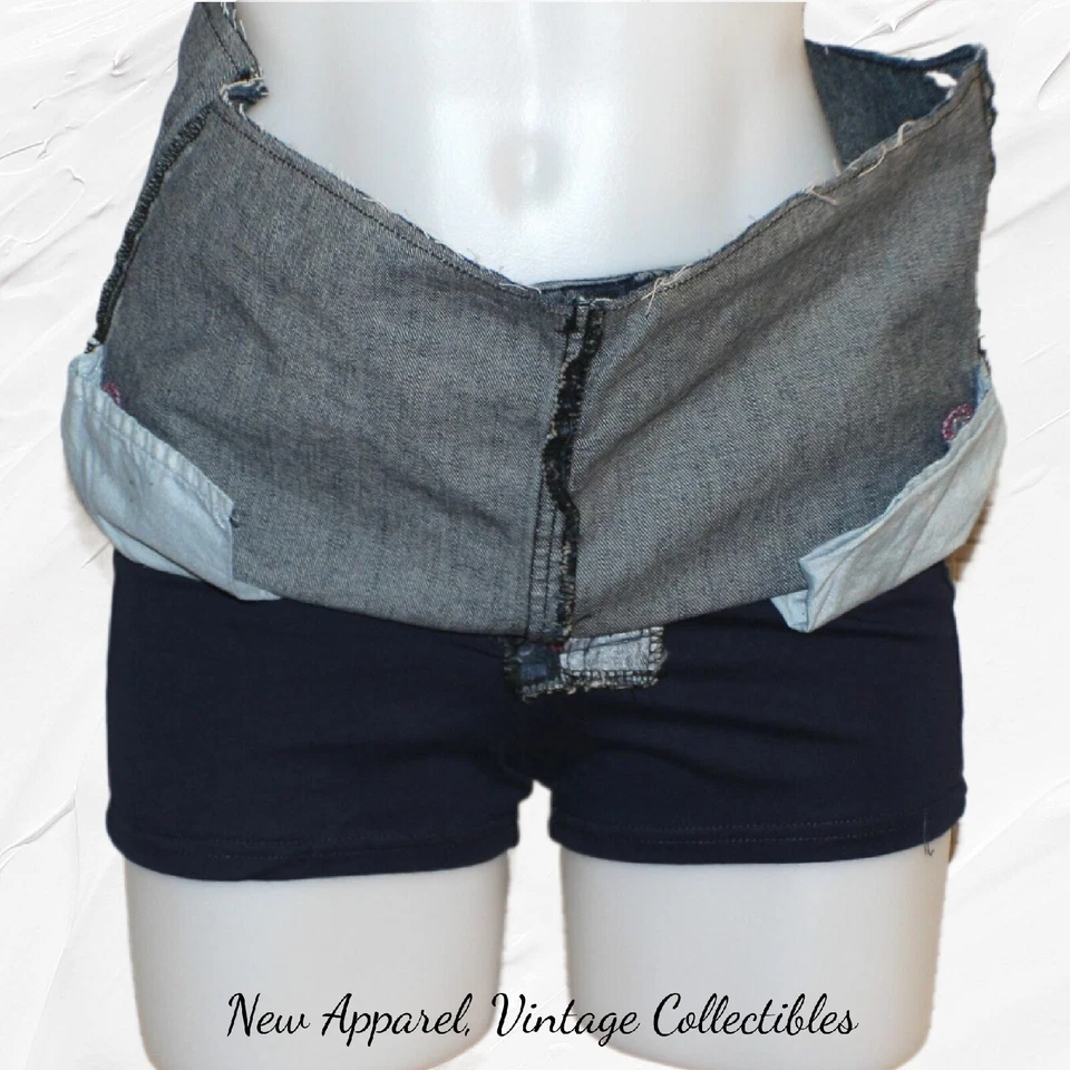 Pantalón Corto Jean Canyon River Blues Niñas Talla Grande 10.5, Mini Denim con Pantalones Cortos Internos Foto 3 de 4