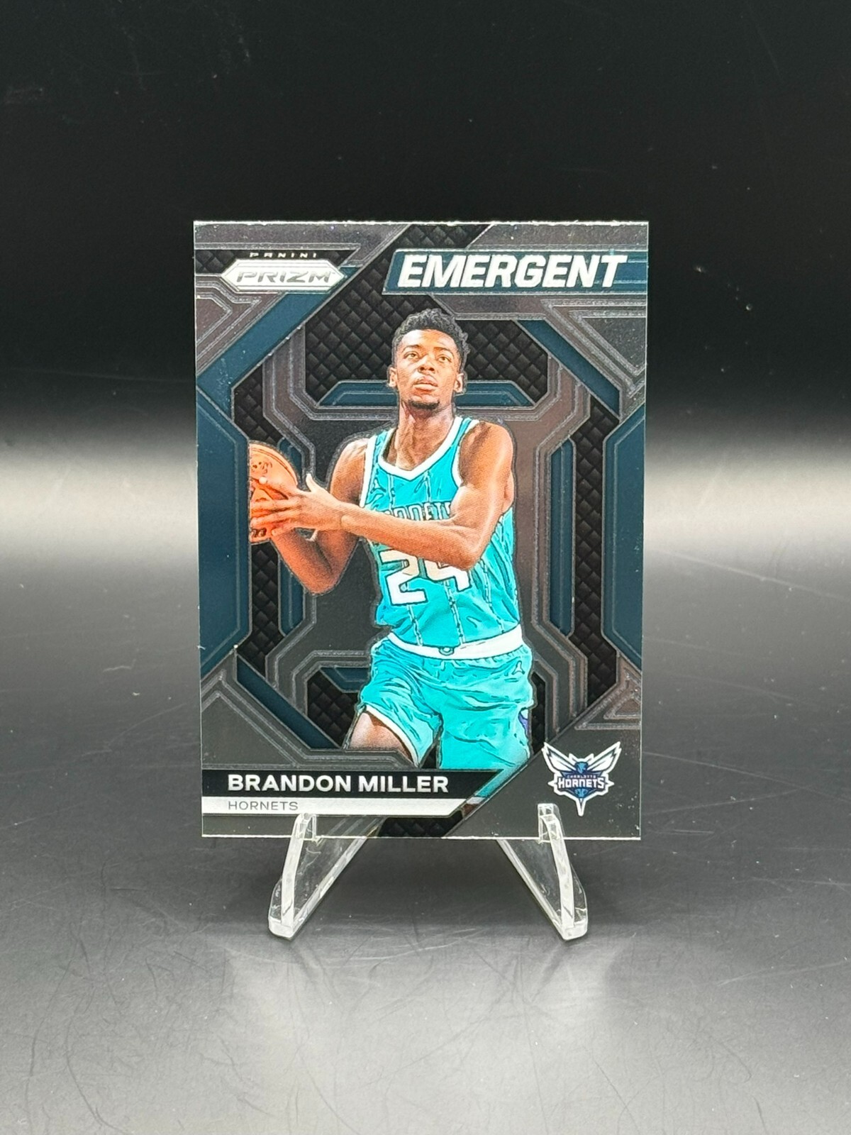 2023 Panini Prizm - BRANDON MILLER #17 - Emergent Rookie RC Hornets