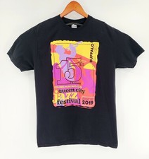 JAZZ Festival Graphic T-shirt 15th Annual Colored Musicians Club 2019 Size L