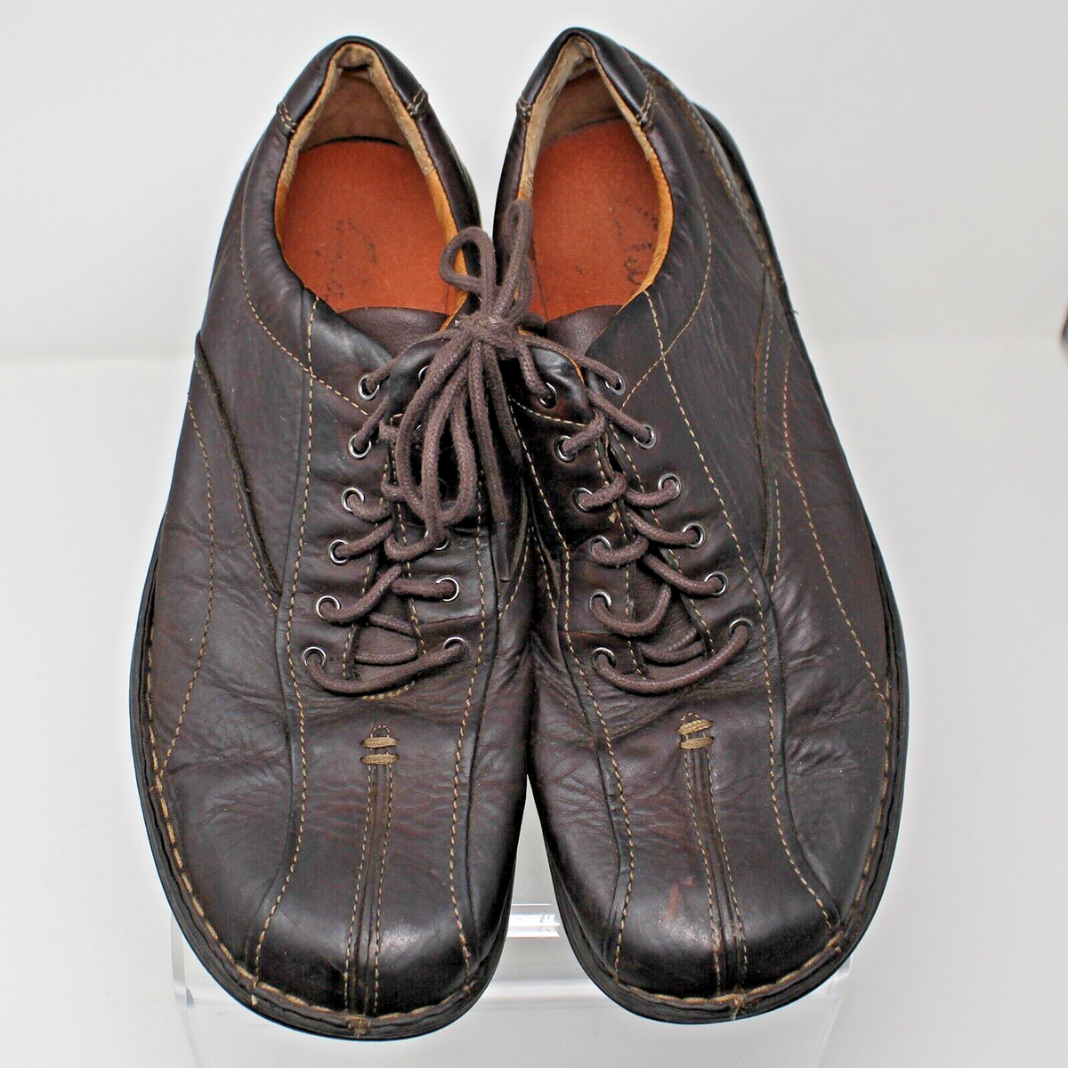 Clarks Men\'s Dark Brown Leather Lace Up/Slip-On Loafers Clarks Nature 5 Lo Lace Up (Men) - Dark Brown Leather – The  main image 2