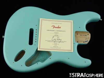 USA Fender Cory Wong Stratocaster Strat BODY Ltd. Lacquer Satin
