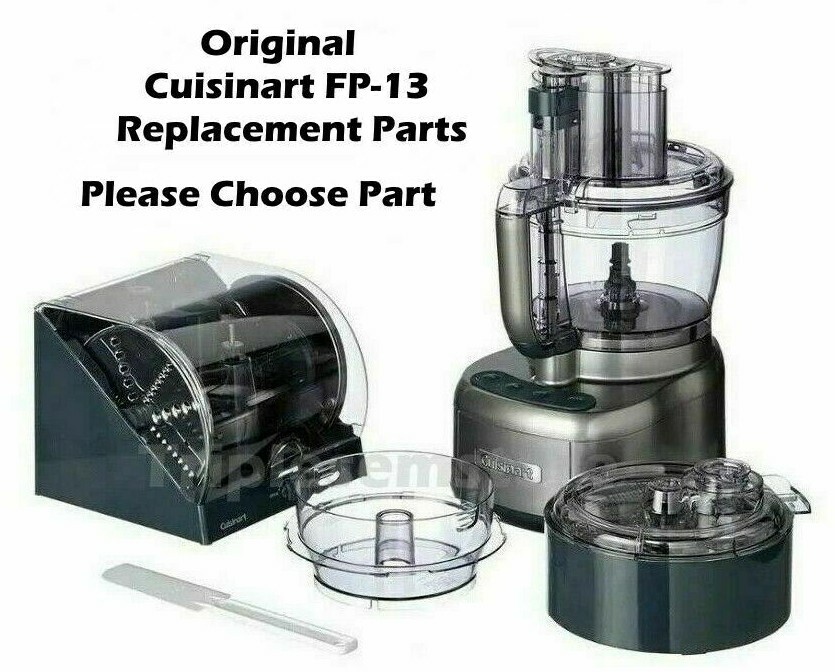 Cuisinart Elemental 13 Cup Food Processor & Dicing Kit - Gray, Silver