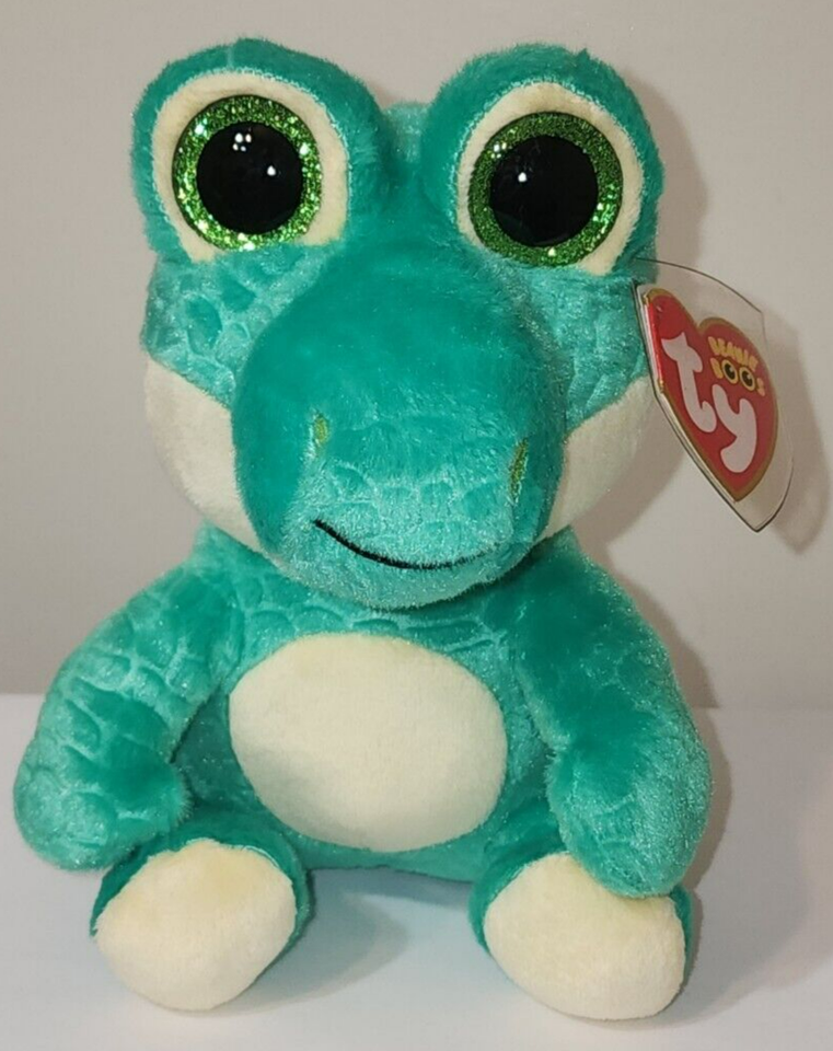Ty Beanie Boos 2025 - ERNIE the Alligator / Crocodile 6