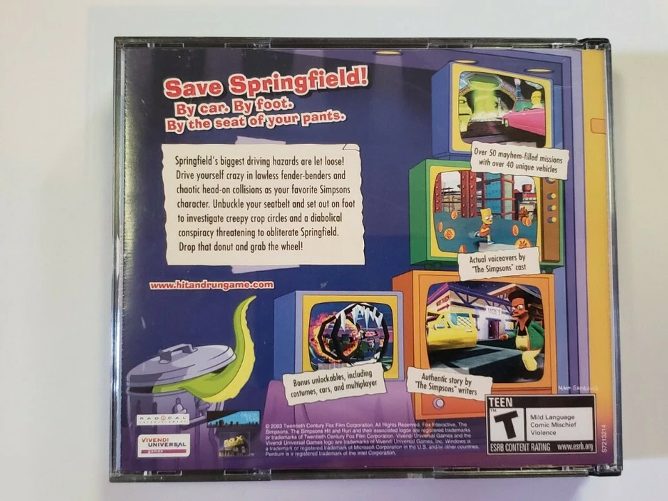 The Simpsons - Hit & Run, PC Game (Windows XP) - Image 4 of 4